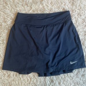 Nike Dri-Fit Navy Blue Pleated Back Tennis Skirt / Skort XS